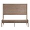 Flash Furniture LT Brown Full Wooden Platform Bed with Headboard MG-09004FB-F-OAK-GG - alternate 10